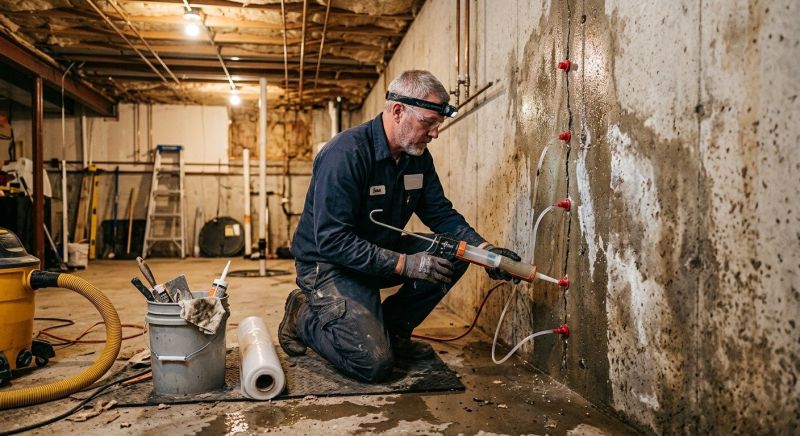 Basement Foundation Sealing in Columbus, OH